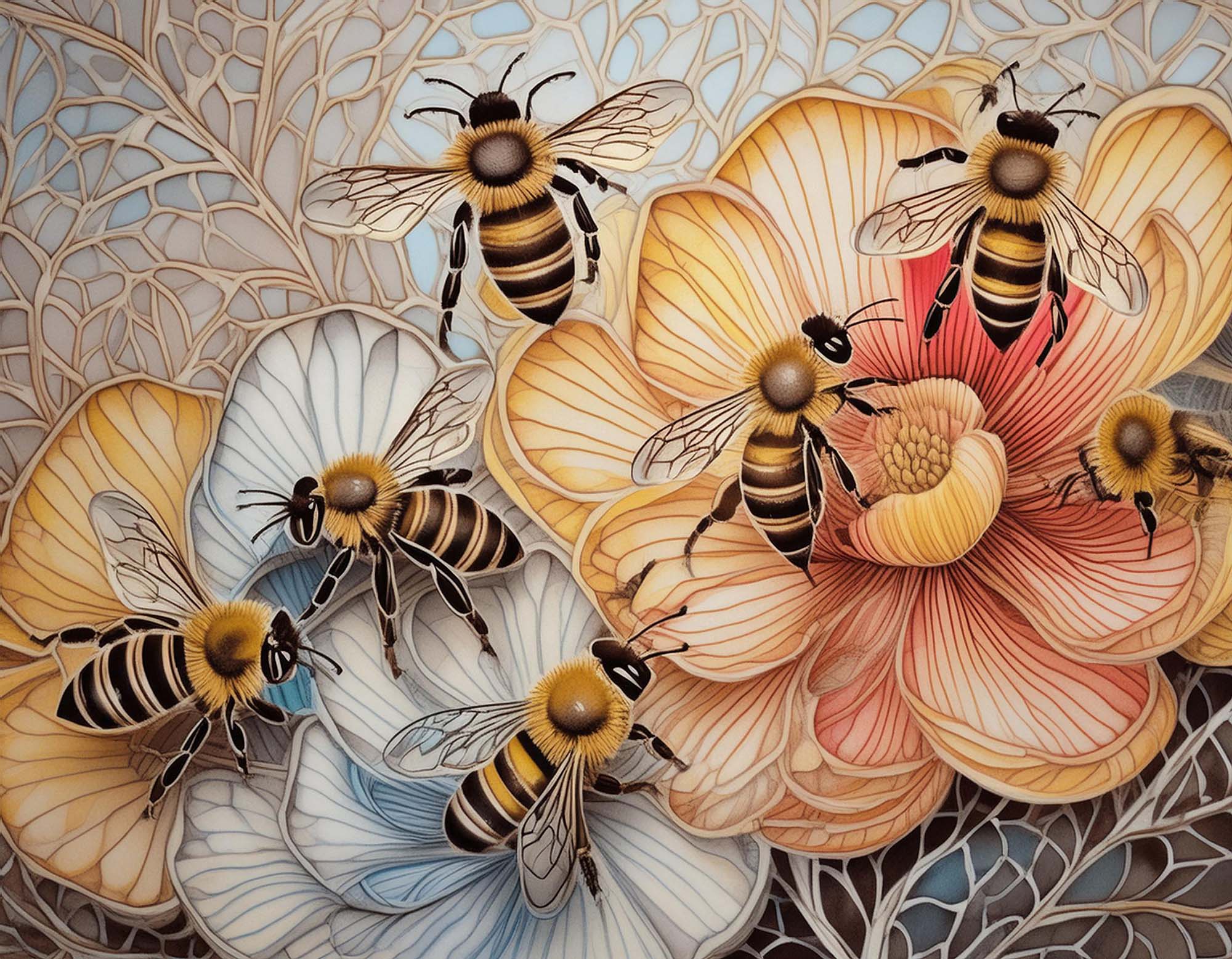 Bannergrafik mit Hirschen